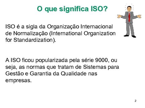 Qualidade Iso 9000 1 O Que