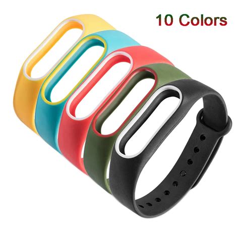 Original Silicone Wrist Strap For Xiaomi Mi Band Pedometers Straps