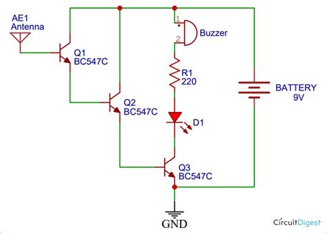 Square Law Detector Circuit Diagram