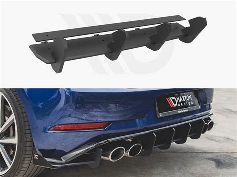 Maxton Racing Rear Diffuser Vw Golf R Facelift Maxton Design Uk