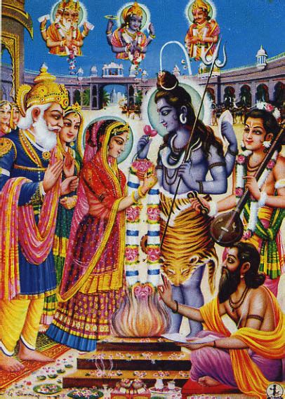 The story of birth of Sati & wedding with Shiva – Shiva Purana - DNA Of ...