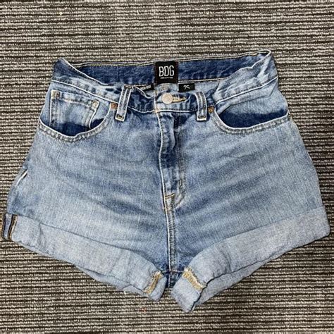 Bdg High Rise Denim Shorts Urban Outfitters Size Depop