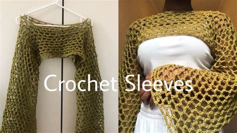 How To Crochet Fishnet Shrugsleevesbolero Crochet Bolero Pattern