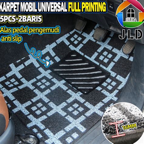 Jual Produk Keren Dwg Jielida Karpet Mobil Universal Motif Full Print