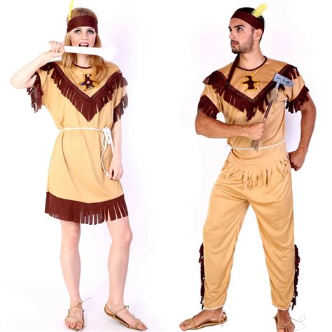 Adult Carnival Costumes Indian Party Cosplay Halloween Indigenous