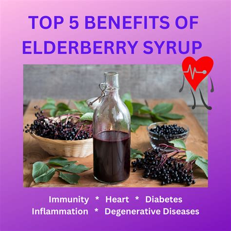 Top 5 Benefits Of Elderberry Syrup