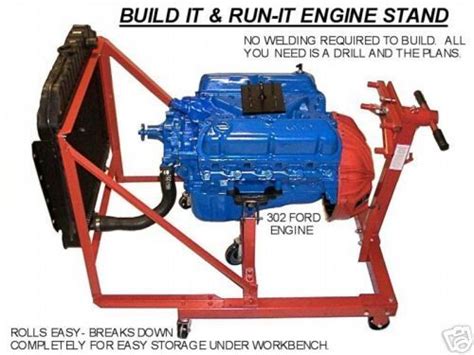 Plans For A Diy Engine Test Stand