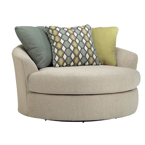 Latitude Run Bradfield Oversized Swivel Barrel Chair & Reviews | Wayfair