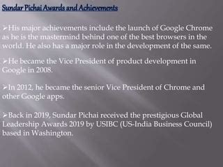 Sundar pichai by bharathvaaj | PPT