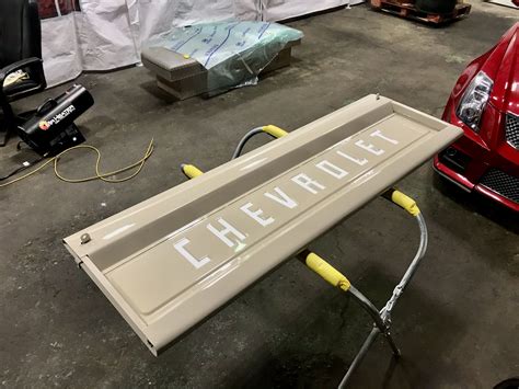 1966 Chevrolet C10 Tailgate Paintjob — Precision Paintworks