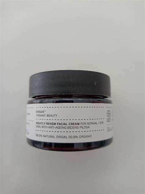 Evolve Nightly Renew Facial Cream Inci Beauty