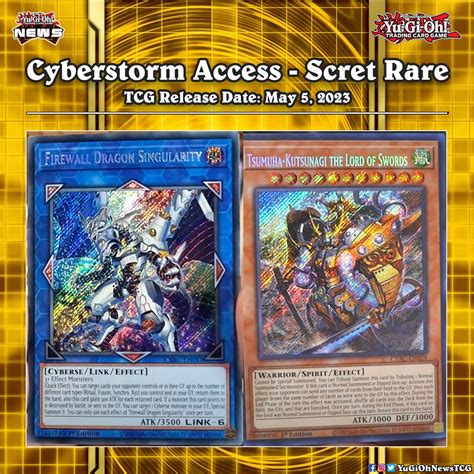 YuGiOh News on Twitter 𝗖𝘆𝗯𝗲𝗿𝘀𝘁𝗼𝗿𝗺 𝗔𝗰𝗰𝗲𝘀𝘀 Few Secret Rare cards from