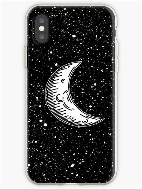 Crescent Moon Iphone Cases And Covers By Ninjadeath Redbubble