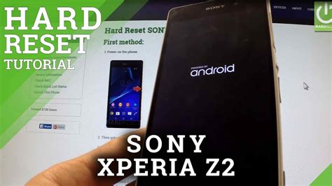 Hard Reset Sony Xperia Z D Factory Reset By Secret Code Youtube