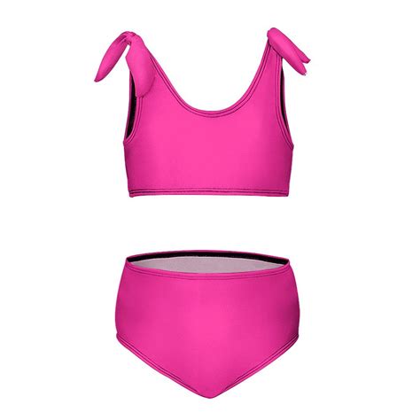 Pink Purple Girl S 2 Piece Bikini Set Beach Sport Swimsuit Swimwear 7 9Y120cm Walmart
