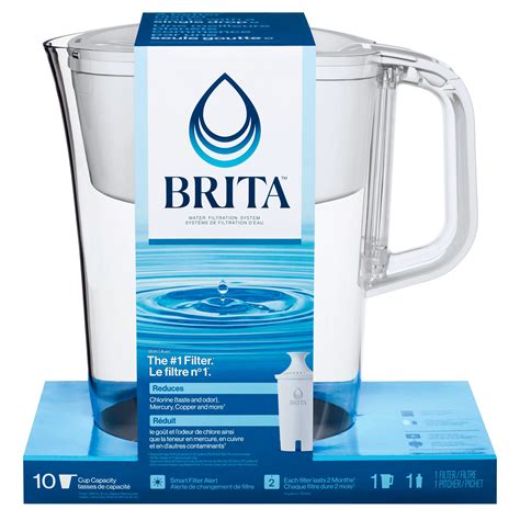 Brita Tahoe Water Filtration System Pitcher White Shop Water