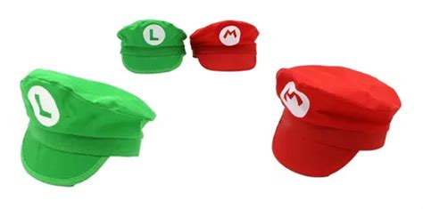 Bon Mario Bros Boina Luigi Chap U Cosplay Mercadolivre