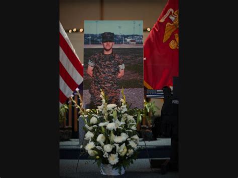 Memorial Held For Marine Killed While Helping A Stranded Motorist Temecula Ca Patch