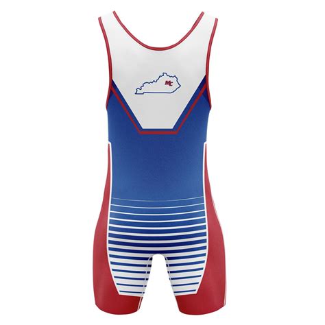 Full Dye Sub Wrestling Singlet Varsity Pattern Adult Youth R2gsports