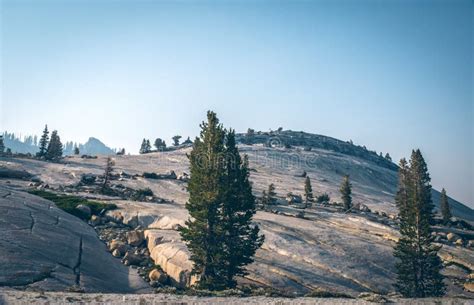 Panoramasicht Vom Glacier Point Yosemite Nationalpark Nationalpark Im