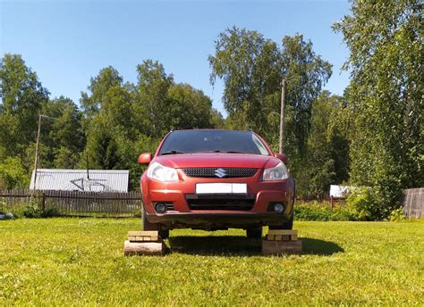 защита двигателя и коробки — Suzuki SX4 (1G), 2 л, 2009 года ...