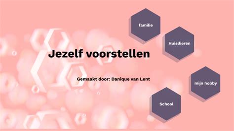 Jezelf Voorstellen By Danique Van Lent On Prezi