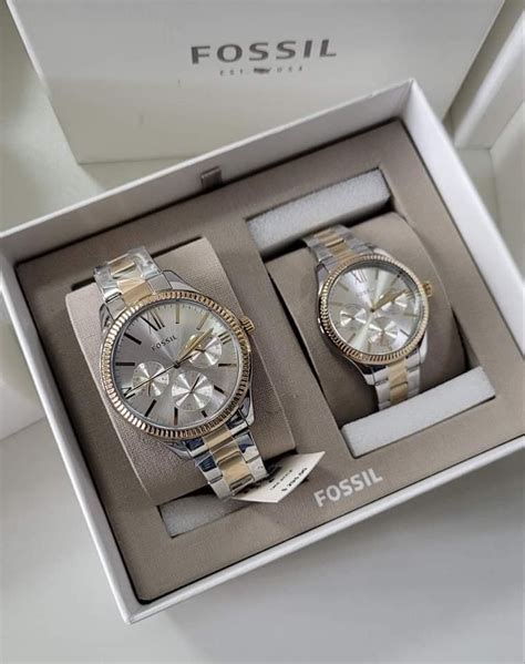 Fossil Couple Watch Luxury Watches On Carousell