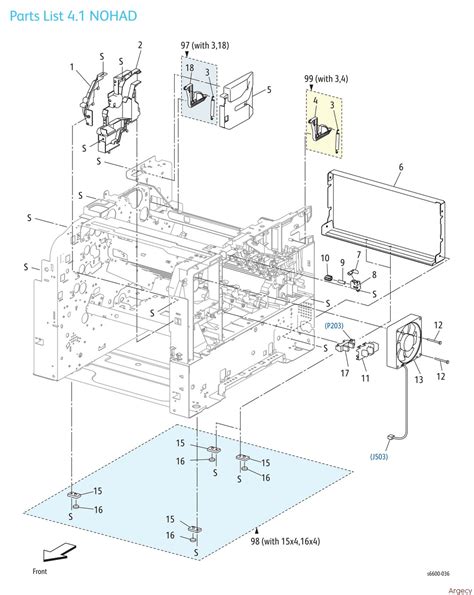 Xerox Phaser Workcentre Parts Argecy