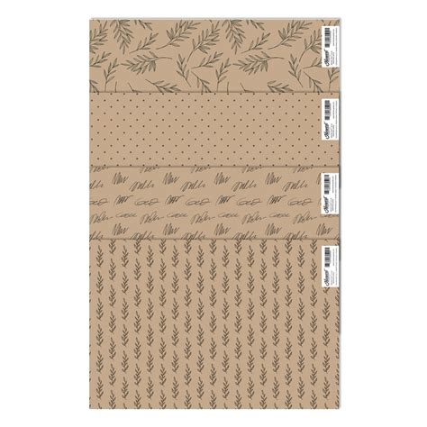 Jual Kertas Kado Aesthetic Harvest Wrapping Paper Isi Brown Craft