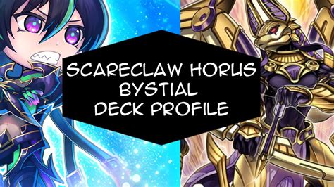 Scareclaw Horus Bystial Deck Profile May Youtube