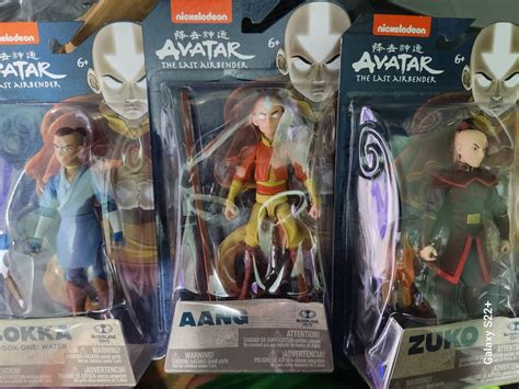 Nickelodeon Avatar The Last Air Bender Aang, Sokka, Zuko (MISB ...