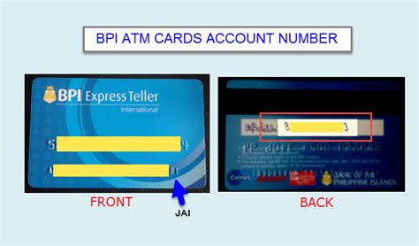 How To Find Account Number Of Bpi Atm Card And What Is Jai No Isensey