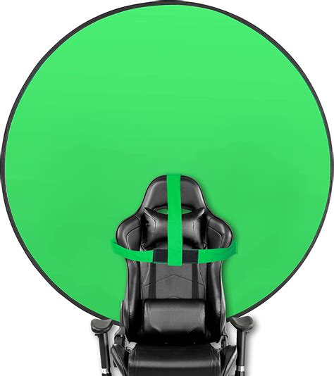 Green Screen Diameter 145cm, Foldable Green Backdrop, Portable Chroma ...