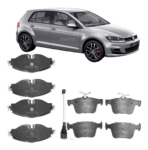 Kit Pastilha Freio Ceramica Golf Gti Tsi Mk7 2013 Até 2014 Mercado Livre