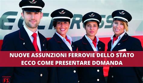 Ferrovie Dello Stato NUOVA Selezione Addetti Segreteria Serve Il