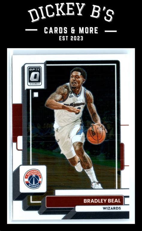 2022 23 Donruss Optic 163 Bradley Beal Washington Wizards Ebay