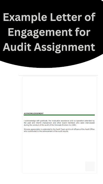 Acknowledgement For Audit Report In Pdf