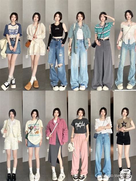 Quick Outfits Casual College Outfits Korean Casual Outfits Simple