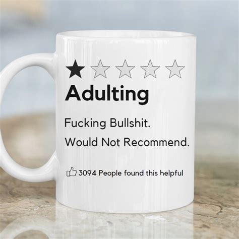 Snarky Coffee Cups Etsy