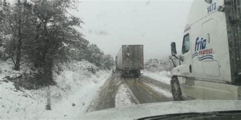 Por Nevada Vuelven A Cerrar Carretera En Puerto San Luis Portal