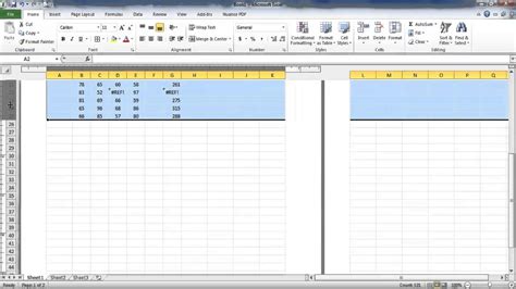 Make Row Height To Exactly Equal Column Width Ms Excel Youtube