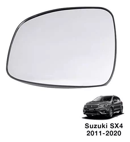 Luneta Espejo Retrovisor Suzuki Sx Izquierdo Cuotas Sin