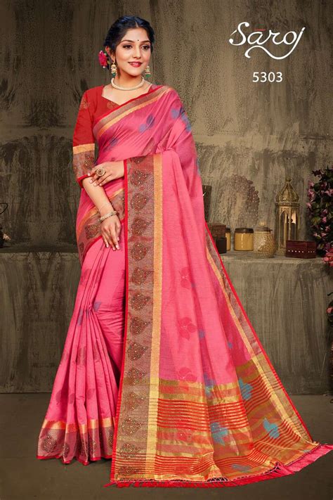 Saroj Varkalaam Catalog Festive Wear Cotton Silk Saree