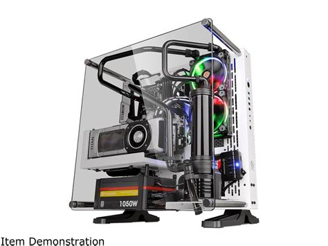 Thermaltake Core P3 TG Snow ATX Open Frame Panoramic Viewing Tt LCS