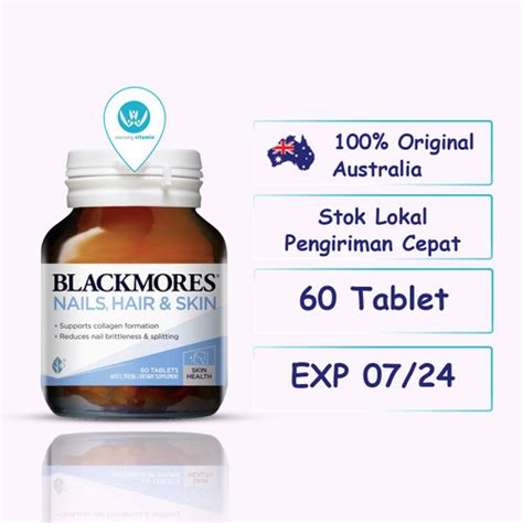 Jual Blackmores Nails Hair Skin Biotin 60 Tablets Jakarta Barat