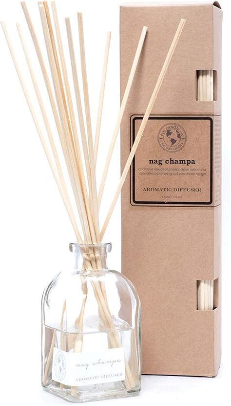 Amazon Eco Candle Co Reed Diffuser Set Nag Champa 4 Oz