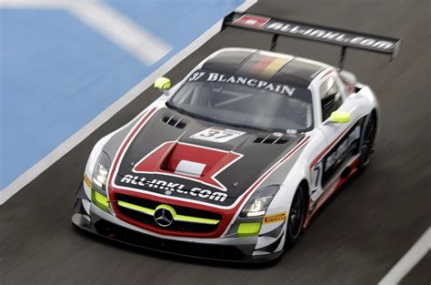 Mercedes Benz Sls Amg Gt3 45th Anniversary Edition Race Car Launched