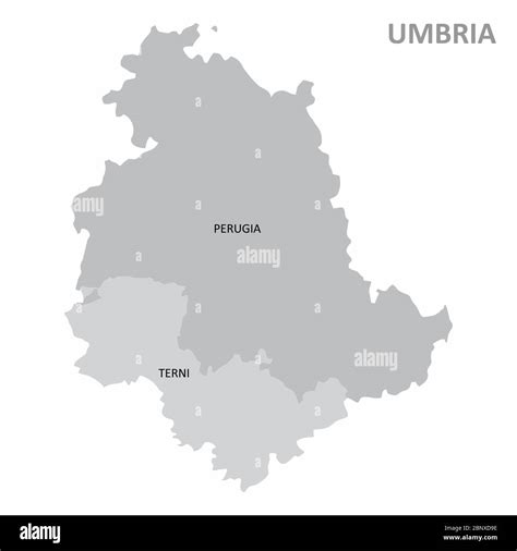 Map Of Umbria Hi Res Stock Photography And Images Alamy