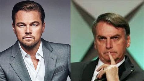 Bolsonaro para Dicaprio é bom ficar de boca fechada em vez de falar