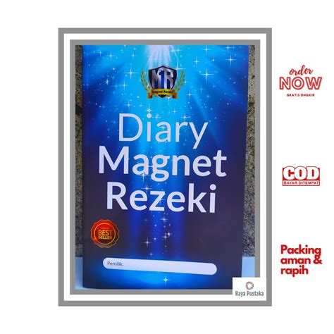 Jual Buku Diary Magnet Rezeki Oleh Nasrullah Shopee Indonesia